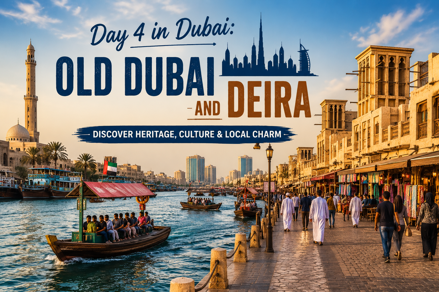 Day 4 in Dubai exploring Old Dubai and Deira