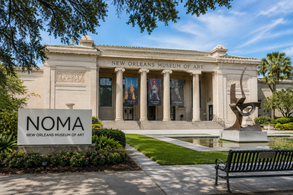 New Orleans Museum of Art in City Park Louisiana