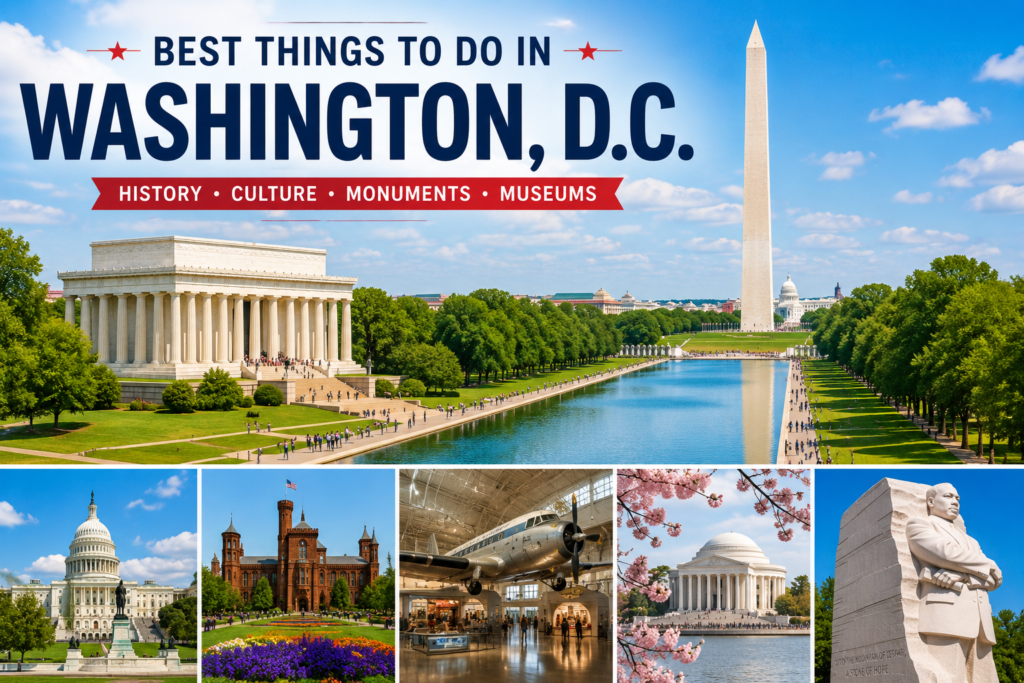 Best things to do in Washington DC featuring the National Mall, Lincoln