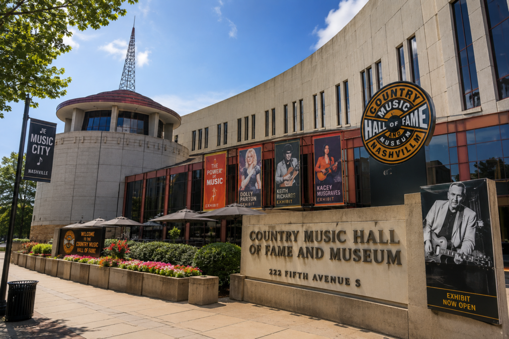 Country Music Hall of Fame and Museum in Nashville Tennessee