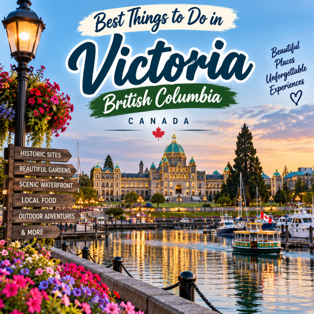 Best things to do in Victoria British Columbia featuring the Inner Harbour and Parliament Buildings