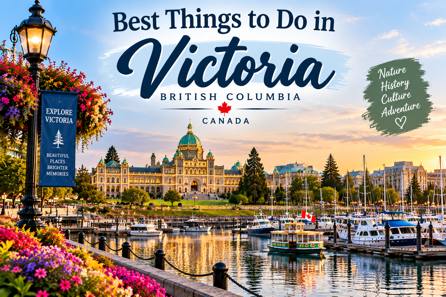 Best things to do in Victoria British Columbia featuring the Inner Harbour and Parliament Buildings