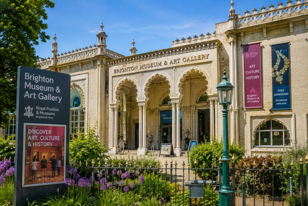 Brighton Museum & Art Gallery in Brighton, UK