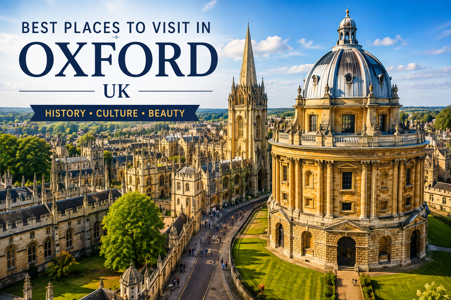 Best places to visit in Oxford, UK