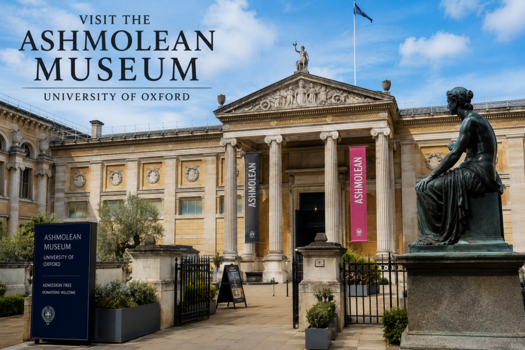 Ashmolean Museum in Oxford, UK