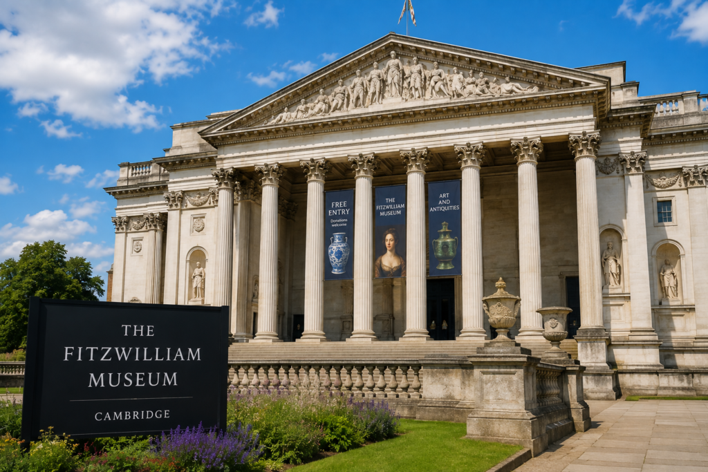 Fitzwilliam Museum in Cambridge, UK