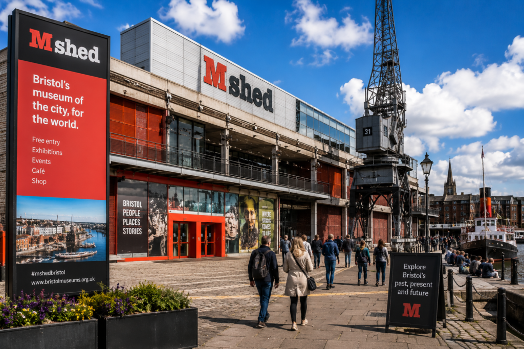 M Shed museum at Bristol Harbourside, UK