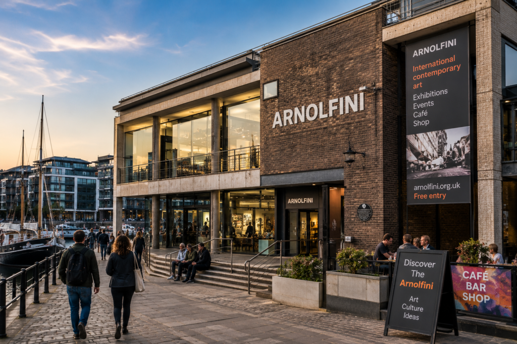 Arnolfini arts centre at Bristol Harbourside, UK